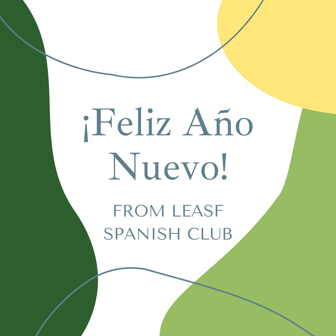UA_LEASF's tweet photo. ¡Feliz Año Nuevo de Los Estudiantes de Alabama sin Fronteras! Thanks for an amazing 2020, and keep an eye out this year for more fun and exciting spanish club events! https://t.co/tHI07dzY1e