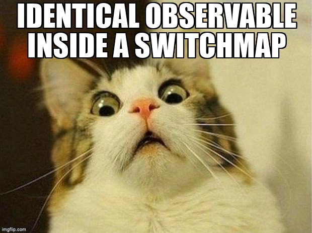 overflow_meme's tweet image. Identical Observable inside a switchMap stackoverflow.com/questions/6552… #refactoring #rxjava2
