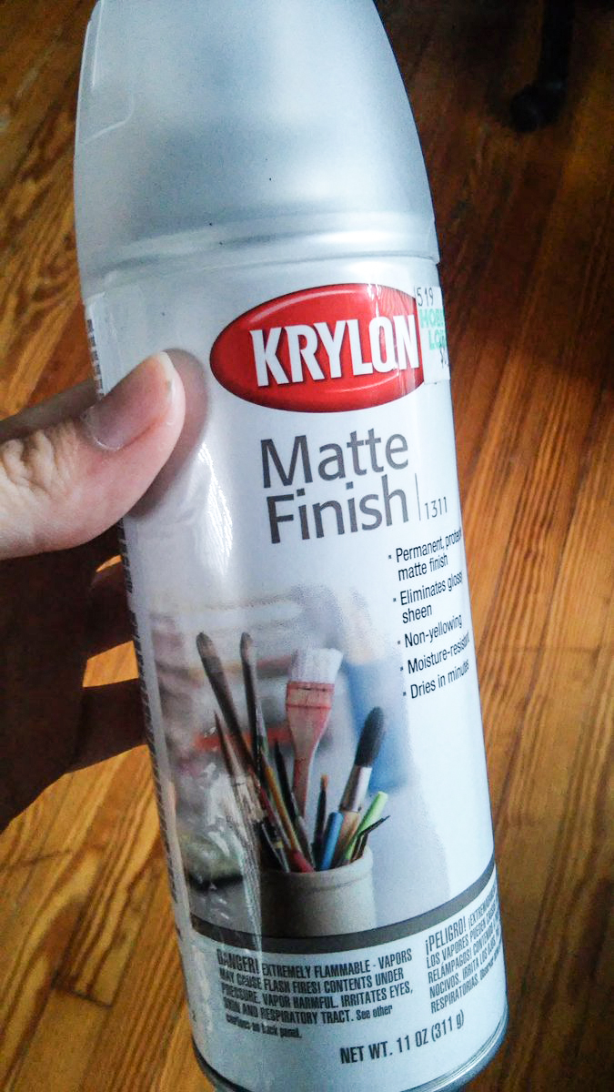 Stephen on X: @TidmouthThunder @bachmanntrains This is the best stuff I  found that's been my go-to for a flat look, Krylon Matte Finish from the  Drawing isle of the craft store. Has