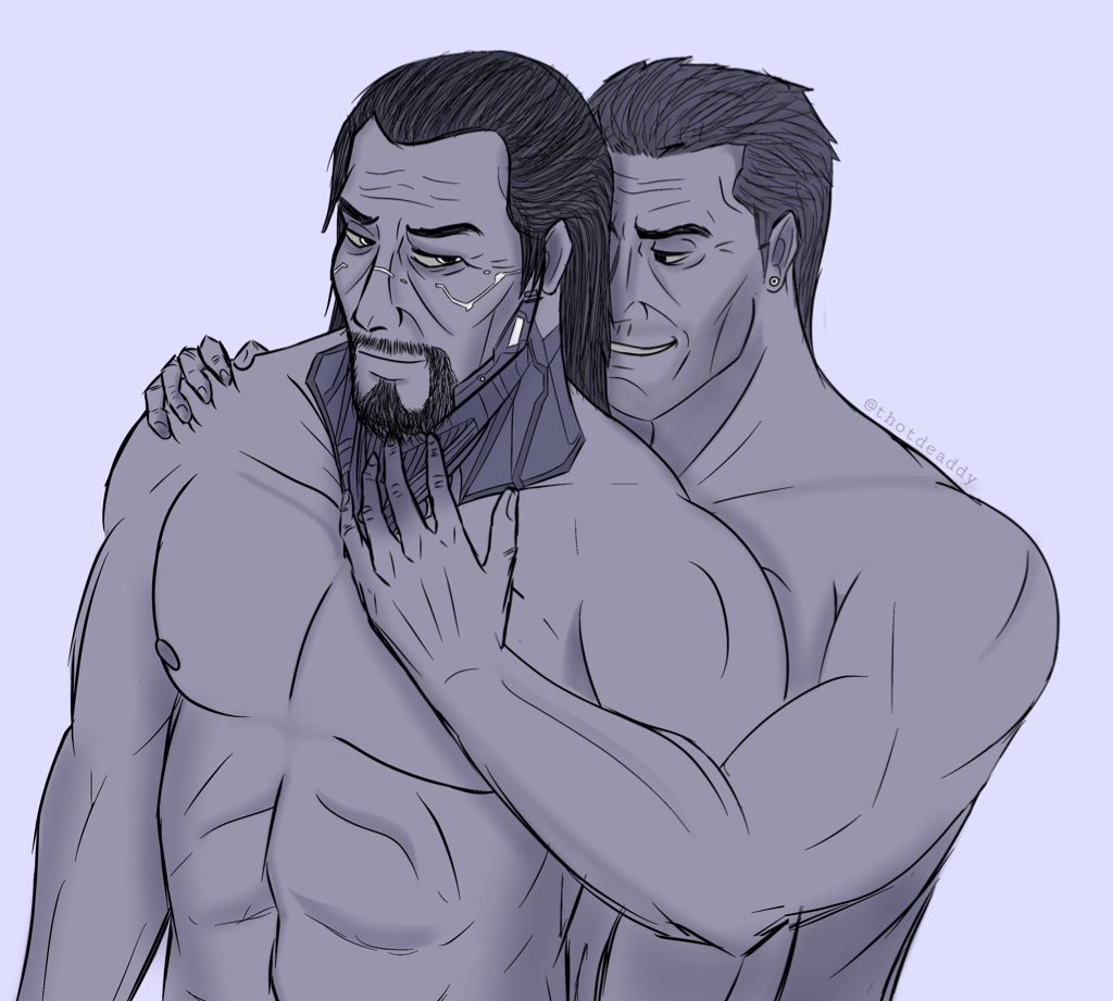 De4ddy4rt's tweet photo. and what if...
#takevik #GoroTakemura #ViktorVektor #Cyberpunk2077 https://t.co/k0z5kBKrve