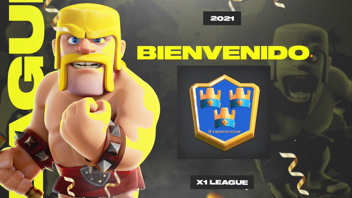#CR | ¡Prestaciones!🏆(3/32)

De tierras chilenas vienen unos guerreros que harán lo posible para llevarse las 3 coronas en todas las partidas.

🇨🇱 • <a href="/3CrownsTeam/">3 CROWNS TEAM</a>👑

¿Serán ellos nuestros primeros campeones?