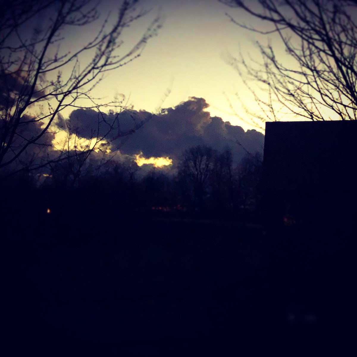 BluegrassBrooks's tweet photo. The clouds tonight look like Bubba the alligator from #ShadowsLanding! https://t.co/6QL2GCVy0r