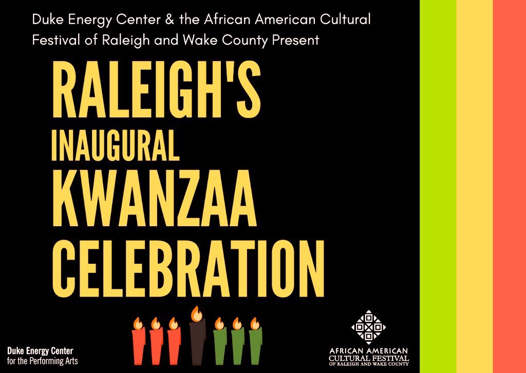 AACFRalWake's tweet image. 💫TONIGHT at 7 pm‼️

Ring in the New Year with our unforgettable Kwanzaa Celebration featuring 📖 NC Poet Laureate, Jaki Shelton Green! 

📺 Watch this event with us and our partner @DECRaleigh on our FB pages and the Raleigh Network Television (RTN) Channel 10. 

📸 Jade Wilson