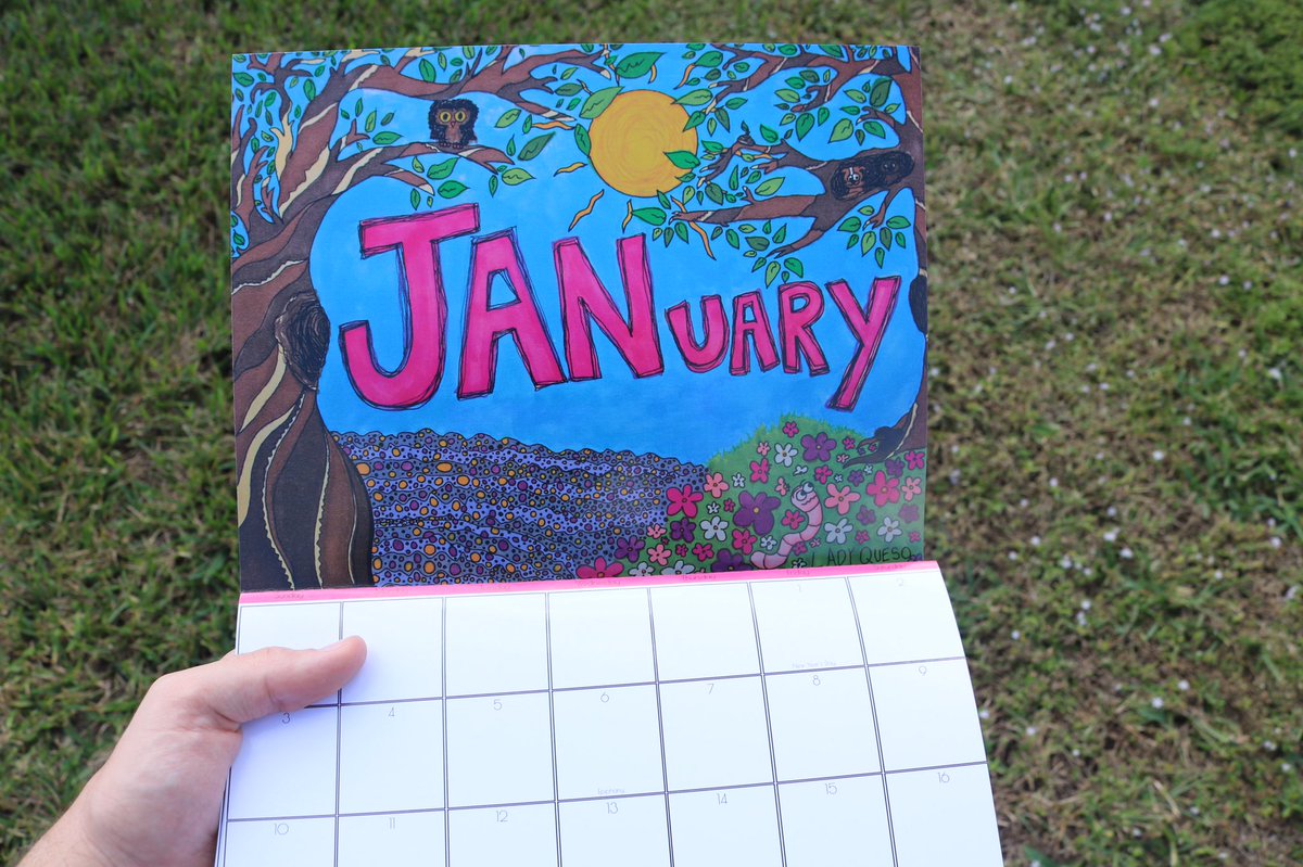 LadyQuesoArt's tweet photo. Happy New Year!! 🎆 

I’ve been planning on making this calendar since I opened my shop. I’m so happy it’s finished and I can show you all! 

2021 is going to be one organized and productive year! 🤞🏼

Get your own calendar and let’s be twins 👯‍♀️💕 https://t.co/JTSVfpQGBw