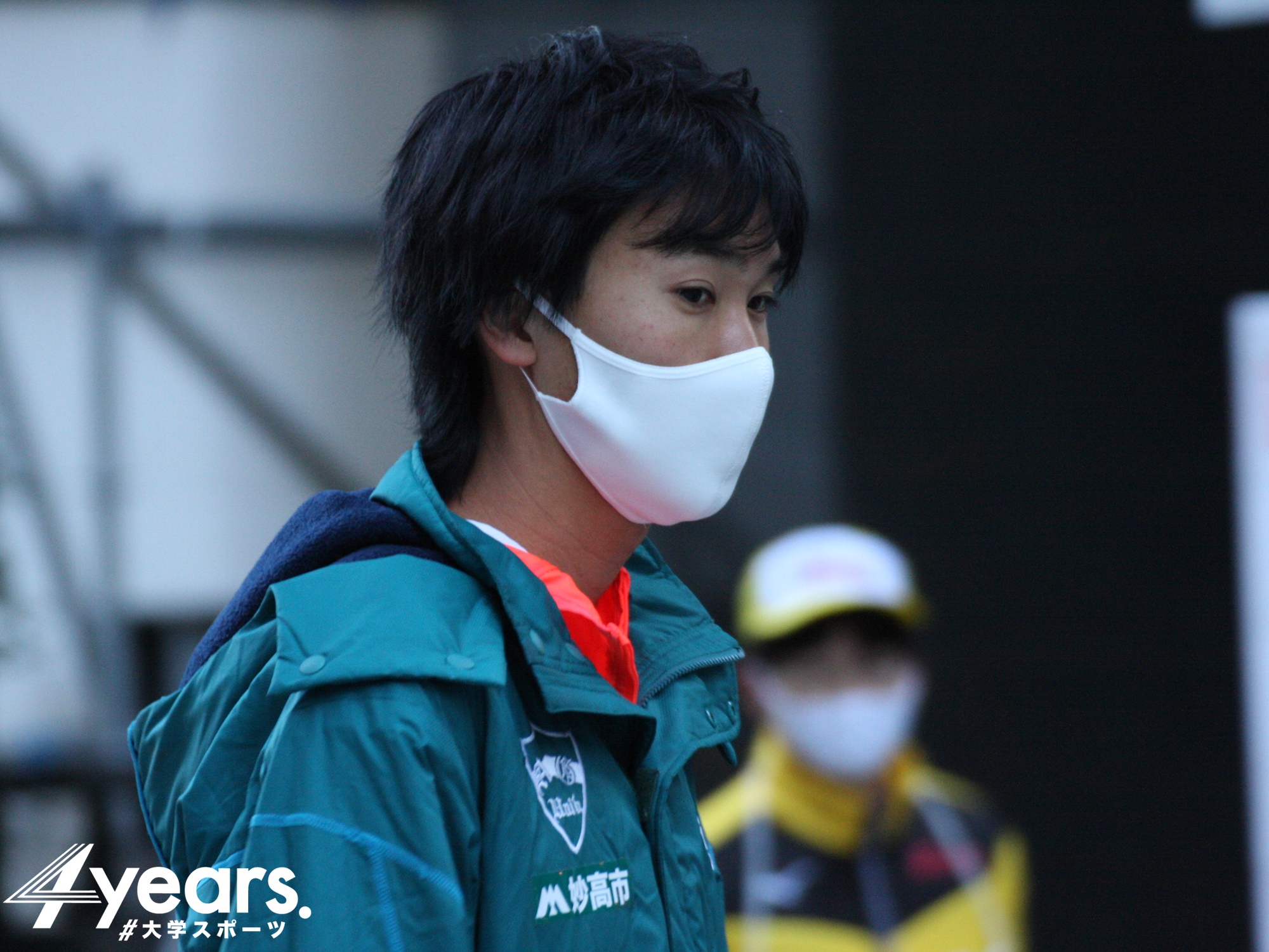 4years 箱根駅伝 スタート前の様子です 青山学院大学 1区 吉田圭太 4年 世羅 おうちで箱根駅伝