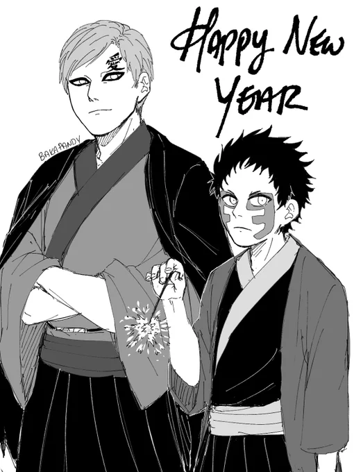 Of course...I need to draw them all formal too...
✨✨✨Happy New Year ✨✨✨ 