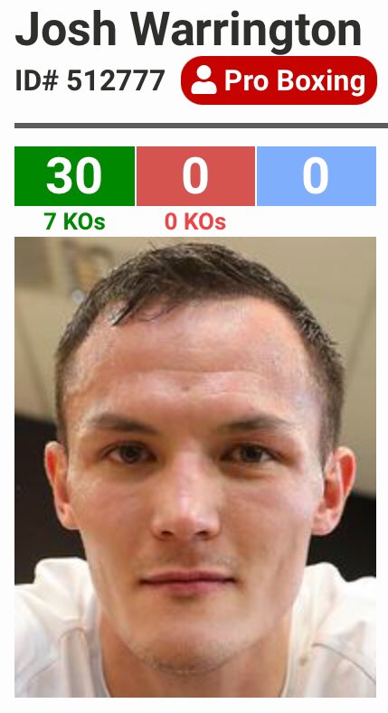 Josh Warrington   Can Xu 