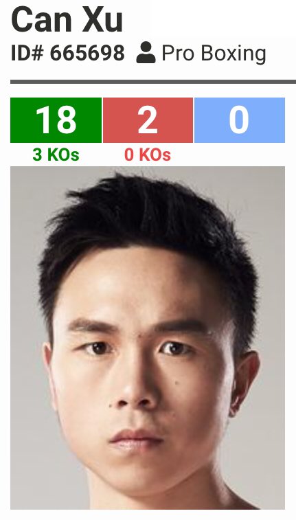 Josh Warrington   Can Xu 