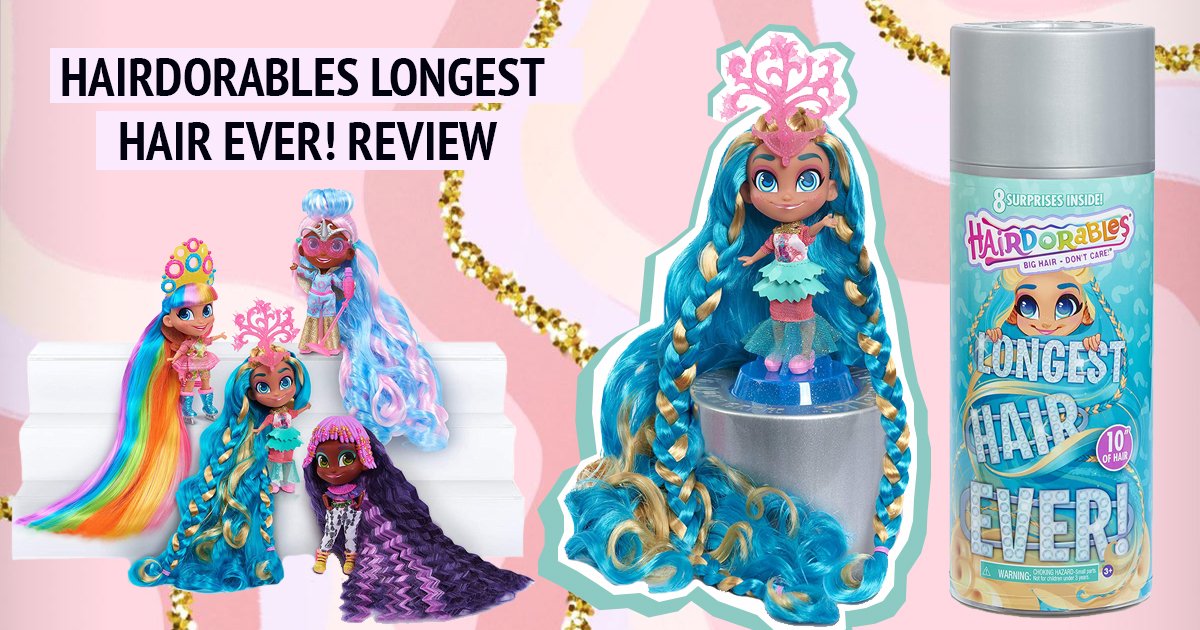 Create more trendy fashion hairstyles with the Hairdorables Longest Hair Ever from <a href="/JustPlayToys/">Just Play</a>!! bit.ly/3877MB6