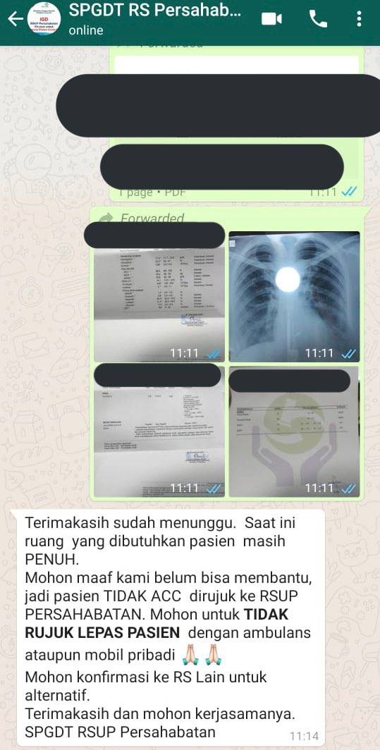 xurbiaxendless's tweet photo. Rumah sakit rujukan di Jakarta per hari ini: https://t.co/u5XWlq7KsL