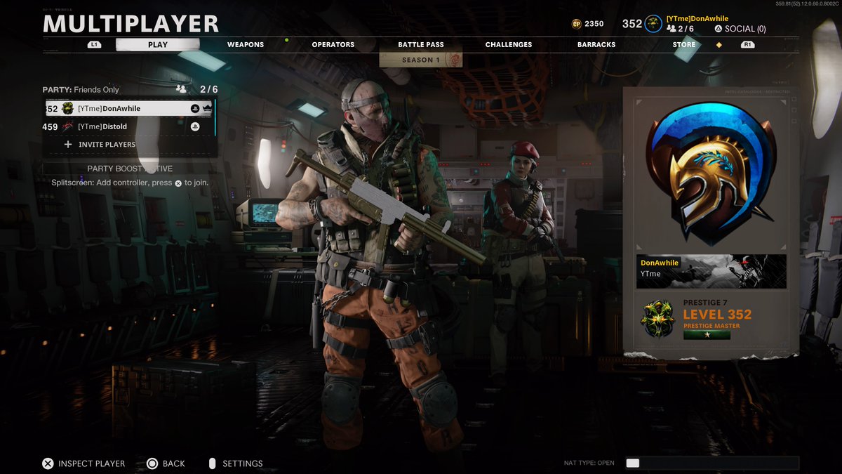 DonAwhile's tweet image. Finally unlocked Dark ops master