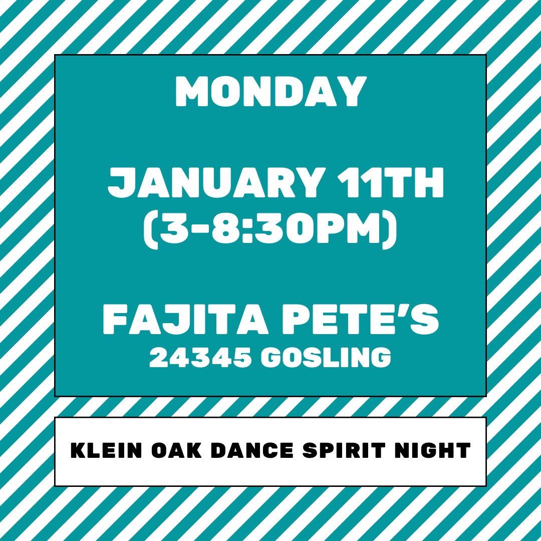 Klein Oak Dance (@kleinoakdance) on Twitter photo 