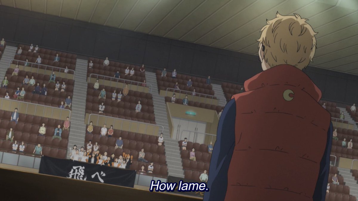 It turns out after finding out the truth about Akiteru, Tsukki became bitter because in his eyes no matter how good you get there’s always someone better than you, and it was because Akiteru was so passionate that he was lied to.