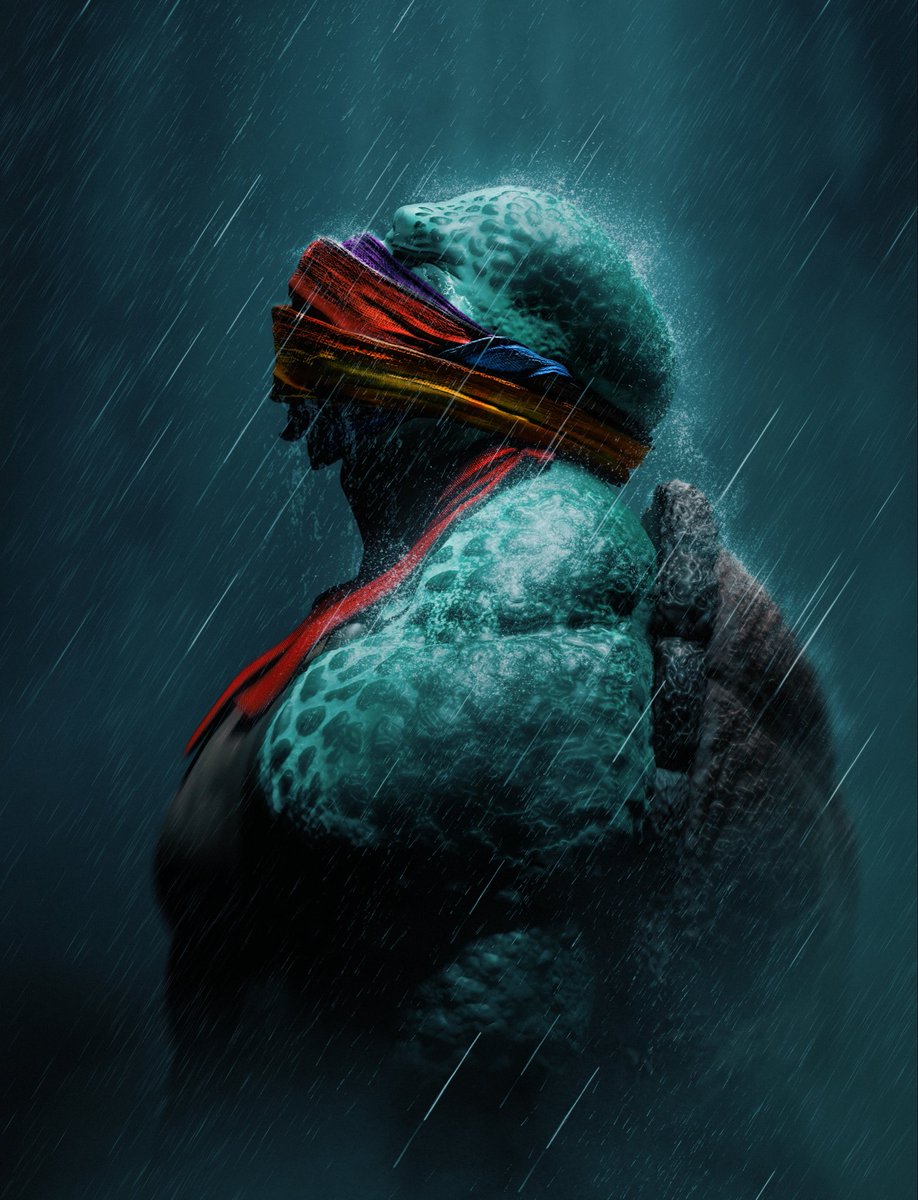 Bosslogic's tweet photo. 'For My Brothers'
First piece to start 2021

Much love @TheKingsletter for the help
#tmnt #thelastronin https://t.co/Ro4on6Vj2G