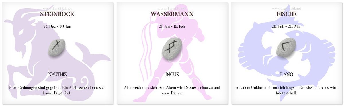 DailyRunescope's tweet photo. Runen Tageshoroskop 2.1.2021
https://t.co/KwfN6IiEU7

#Horoskop #Sternzeichen #Runen #steinbock #wassermann #fisch https://t.co/ffLUFzPHZY