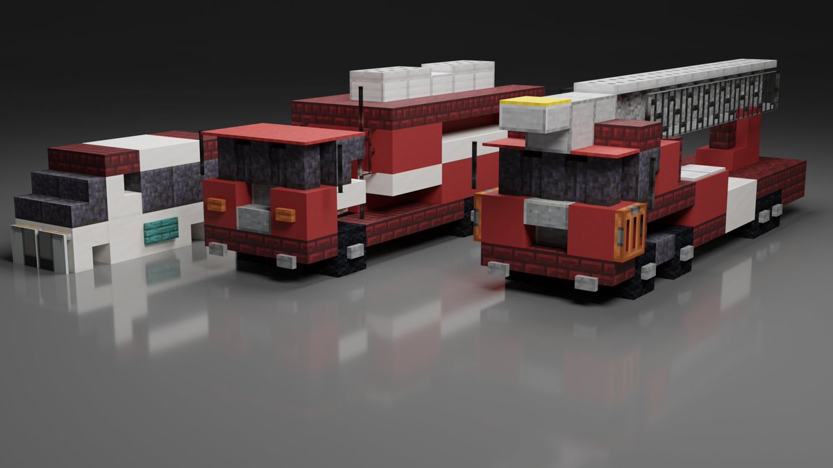 おもち マインクラフトではたらくくるま 救急車と消防車を原寸大で作ってみました Minecraft Minecraft建築コミュ おもち マインクラフトではたらくくるま 救急車と消防車を原寸大で作ってみました Minecraft Minecraft建築コミュ