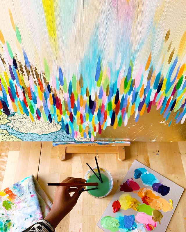 Thinking about trying a new creative hobby this year? 🤔 Acrylic painting can be a great place to start! 

If you would like to learn more about acrylic painting, tune in to our Facebook Live event next Thursday! Learn more:  cur.lt/mhx9mp3zz 

Artist: Jessi (IG: ettavee)