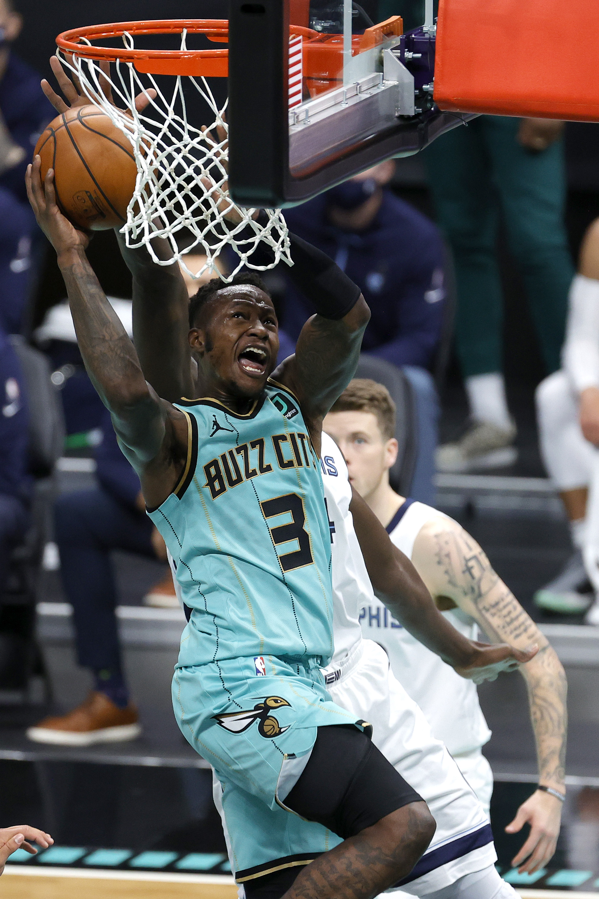 Bleacher Report on X: These Hornets Buzz City edition jerseys are