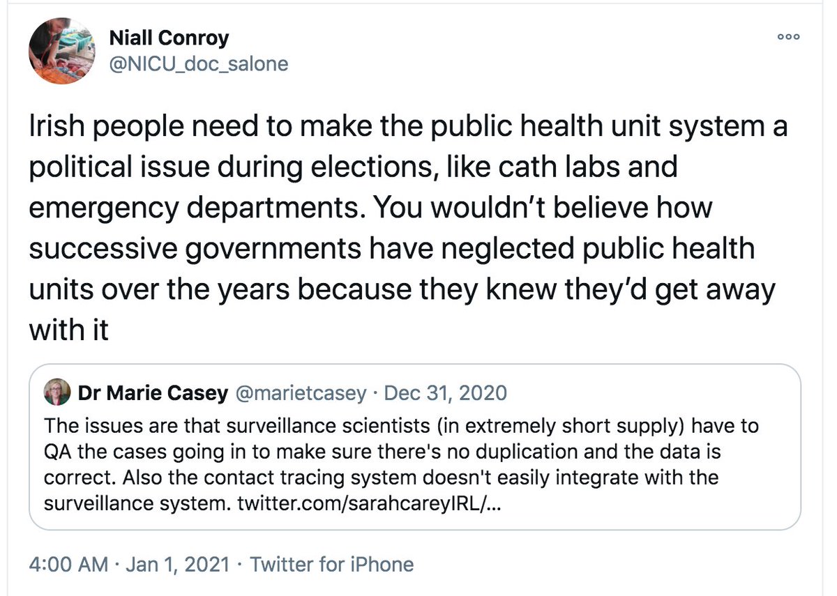 And so, in the middle of a PANDEMIC(!!), we may be facing a public health strike this month.After decades of neglect, pushed beyond the brink, they've simply crumbled.It is painful & difficult, but they are doing this FOR US, in 'a last-ditch effort to stabilise the service'.