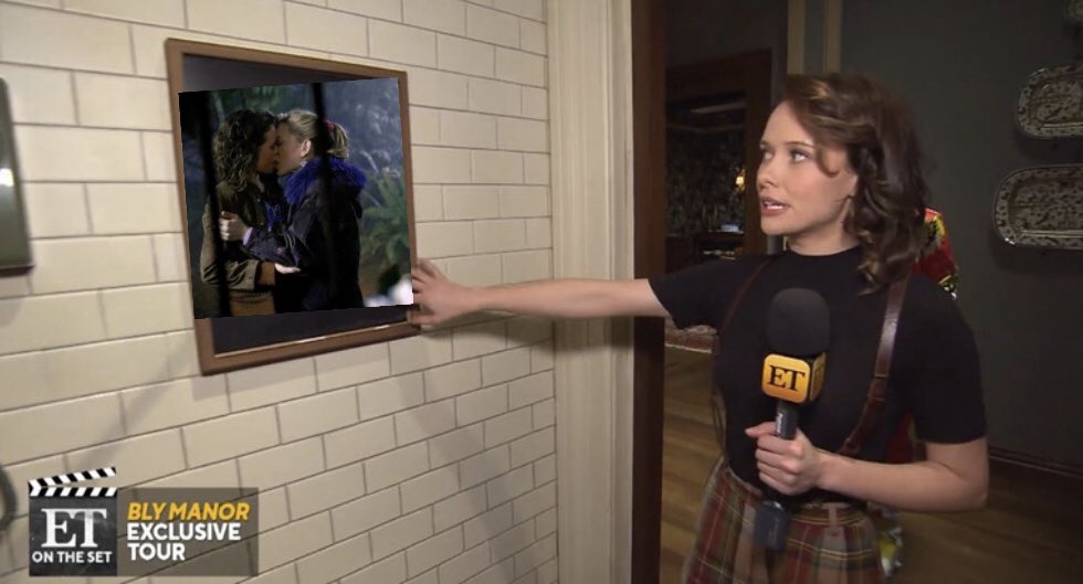 “See, we both use tongues here”