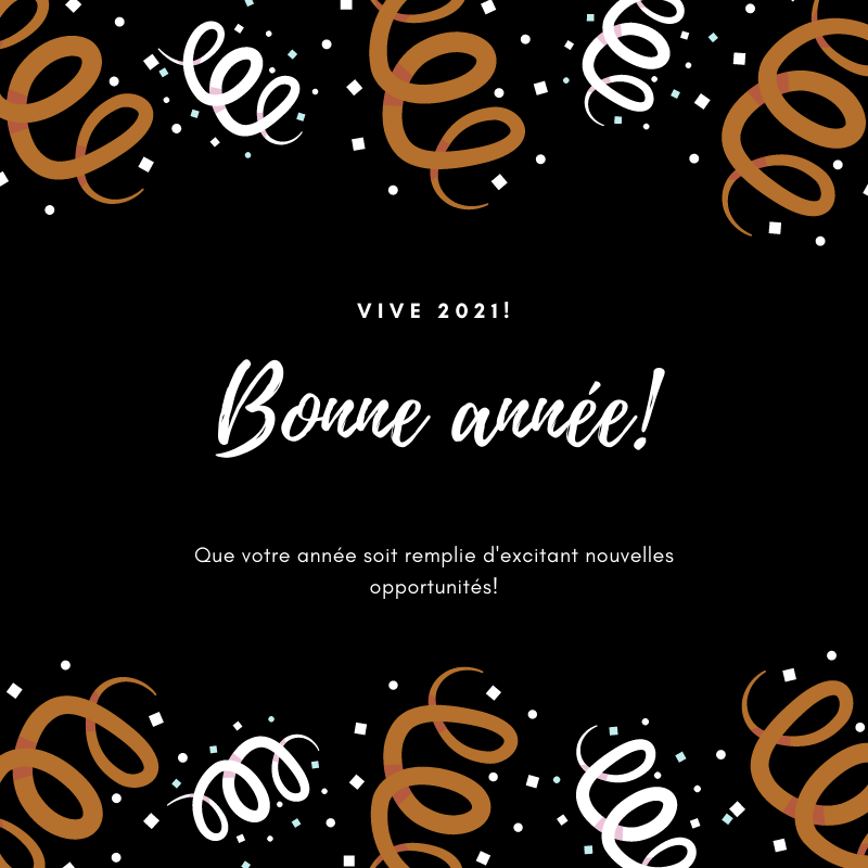 GenieLeadership's tweet photo. Bonne année! Que cette nouvelle année vous soit prospère, Je vous souhaite d'avoir la volonté pour réaliser   vos objectifs fixés pour cette année! https://t.co/veWSNtoQCI
