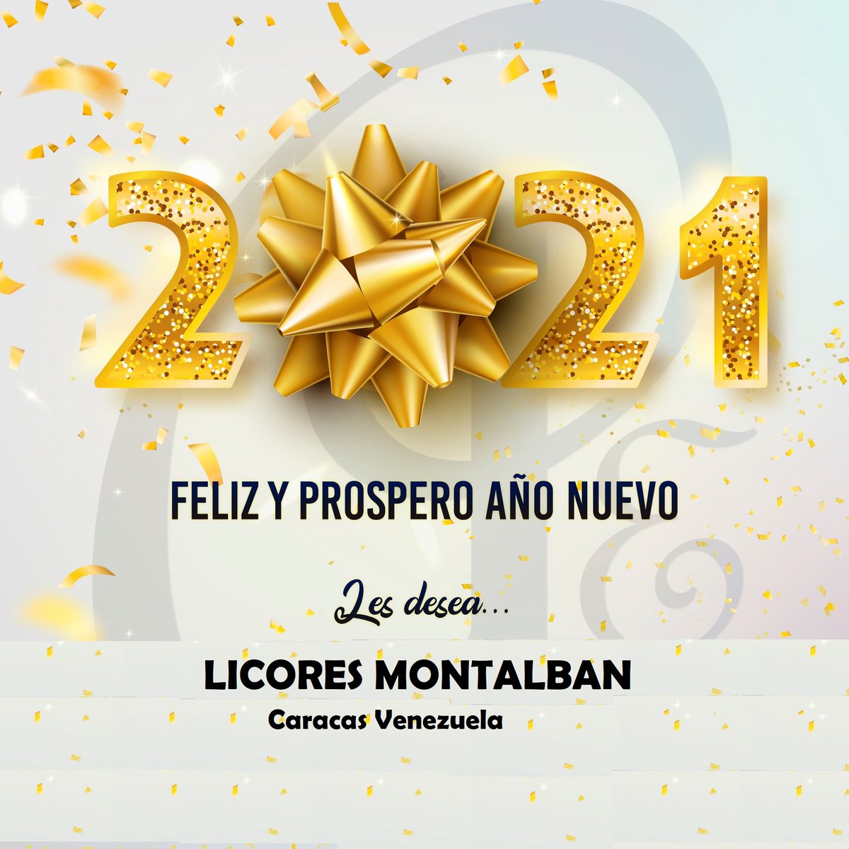 LicoresMontalb1's tweet photo. Feliz Año Nuevo🥳2021 A Nuestros Clientes,Proveedores, Amigos y Familiares!🥂Gracias por permitirnos acompañarles en sus celebraciones y buenos momentos🍻
#caracas #1Enero #1ene #licoresmontalban #delivery #cerveza #deliverycerveza #polarcita #pielsen #negrita #friaxcajas https://t.co/jEoCvg9aeK