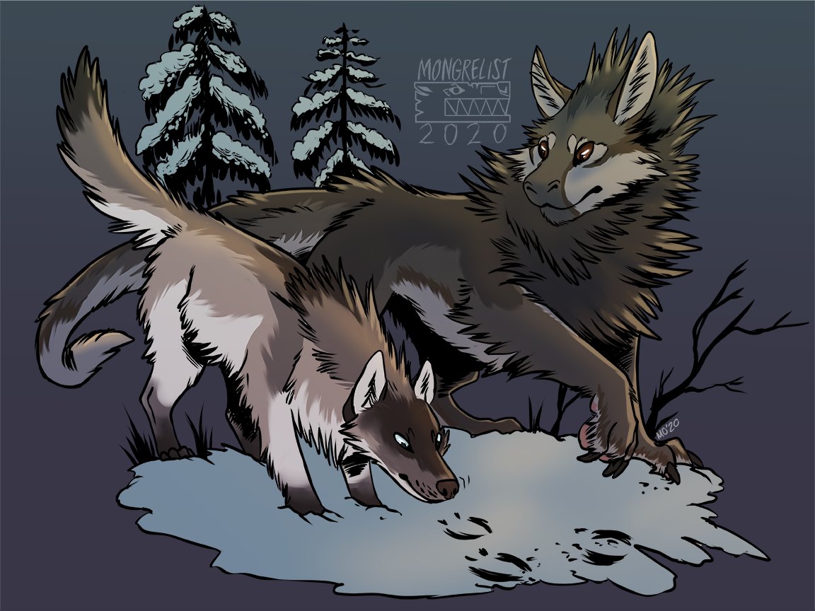 mongrelist's tweet photo. 🌟2021 Raffle/Giveaway!🌟
Doin' a vignette like this; nature/fantasy themes and any season! Can be any species anthro/feral/etc.

✨ Follow &amp; RT
✨ Leave a ref if you want!
✨ Tell me what climate/season you’d like! 

Ends on Jan. 8th! https://t.co/26b039PRm1