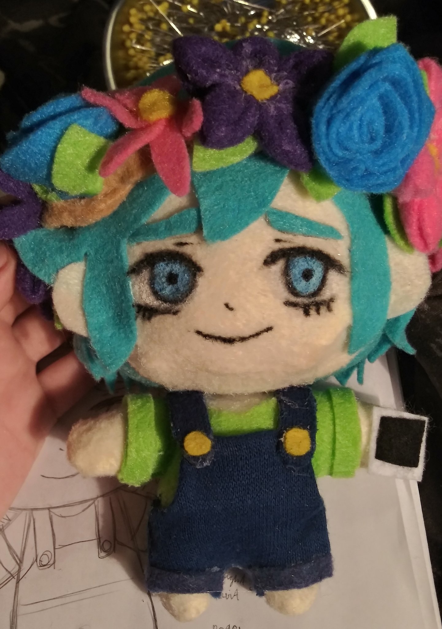 VolareVia COMMS CLOSED on X: Made a plush of Basil from #OMORI (  #OMORIFANART )  / X