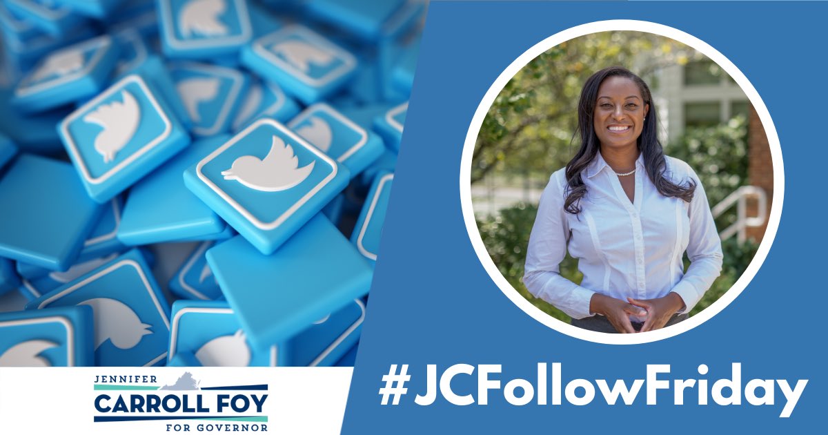 AviFlyGirl's tweet photo. Let's start 2️⃣0️⃣2️⃣1️⃣ off right working to make history and elect @JCarrollFoy as the next Governor of Virginia! 

Make sure you’re following @JCarrollFoy and let’s spread the word about this working family Dem campaign! #JCFollowFriday #BlueVA https://t.co/bDI98erTwR