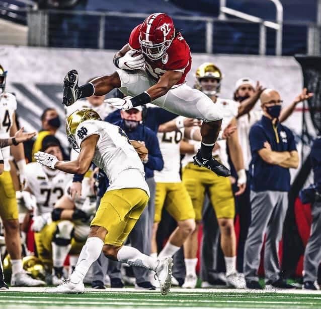 CTChampion's tweet photo. Flight 22, you're cleared for takeoff. @ohthatsNajee22 #RollTide https://t.co/eJWY033fGL