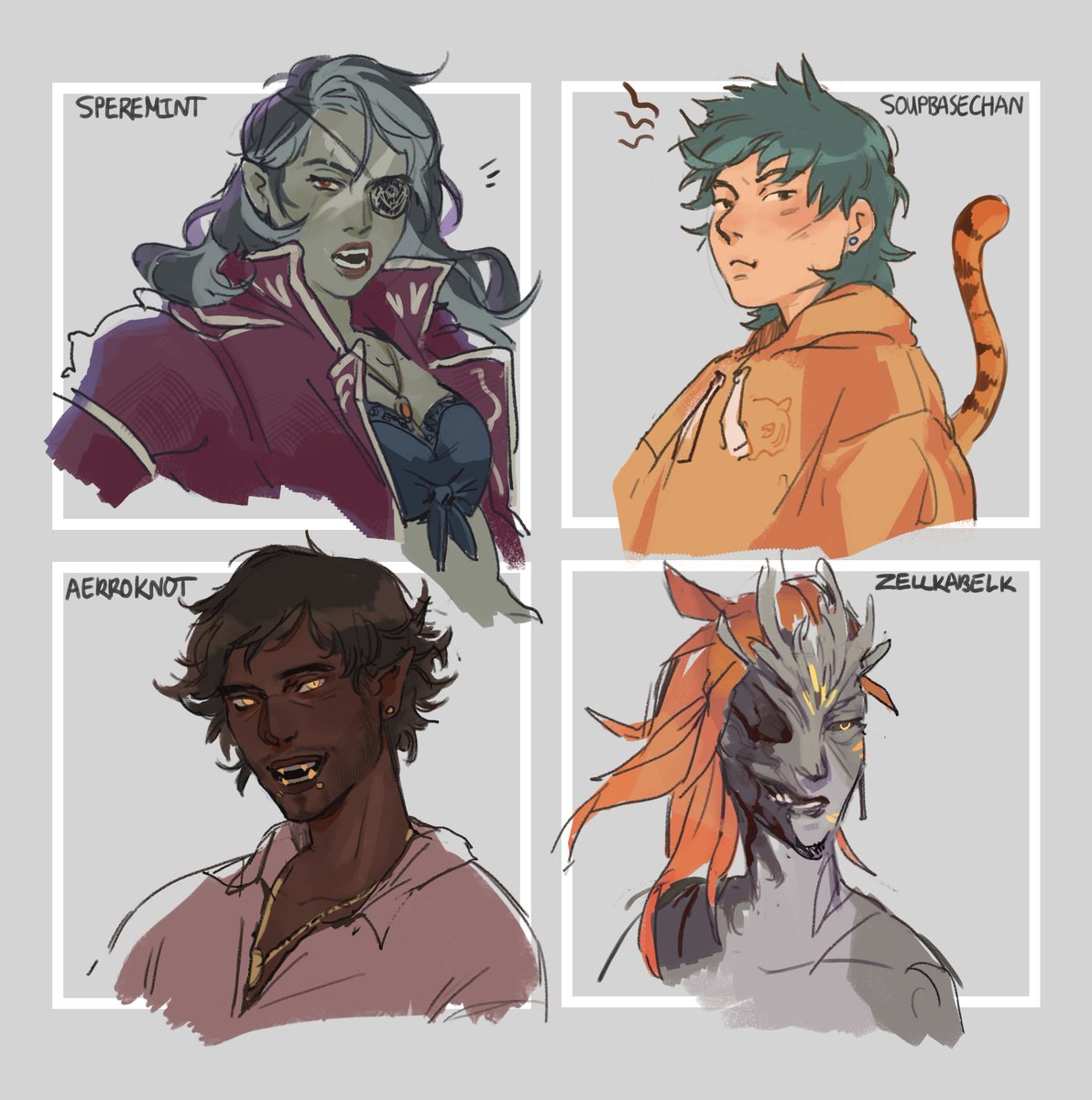 its always so much fun to draw ppl's ocs, sorry if i didn't get to yours! 