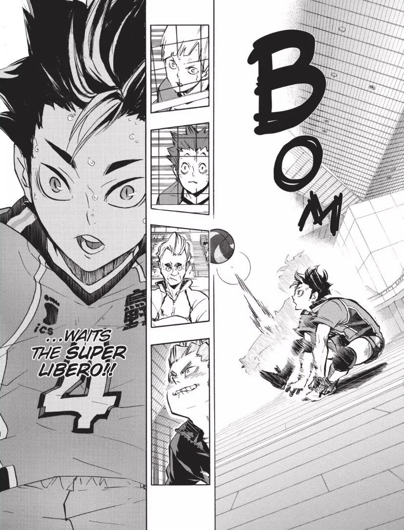 I think it’s no question that one of if not the biggest point of Tsukki’s growth is the Shiratorizawa match. He is undisputedly the MVP, constantly strategizing and coordinating Karasuno’s defence in order to counter the cannon that is Ushiwaka.