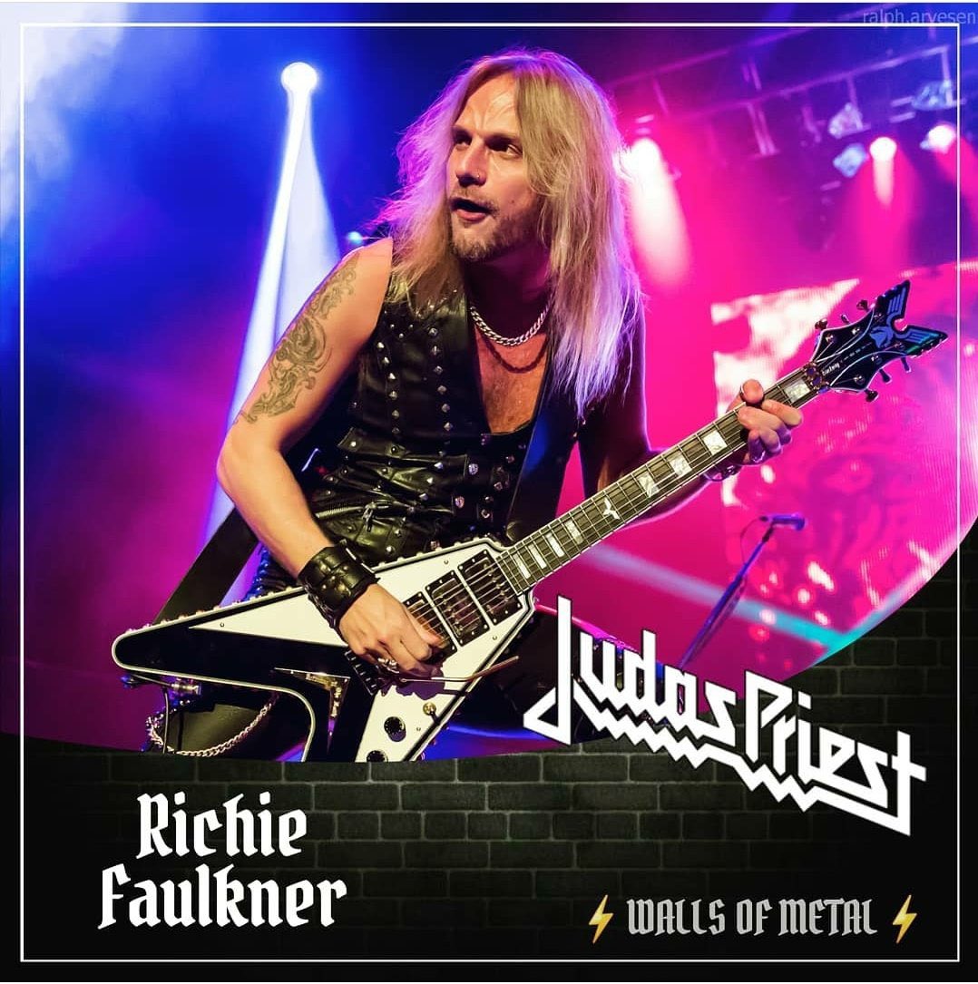 Happy Birthday Richie Faulkner guitarist of the Heavy Metal band Judas Priest         
