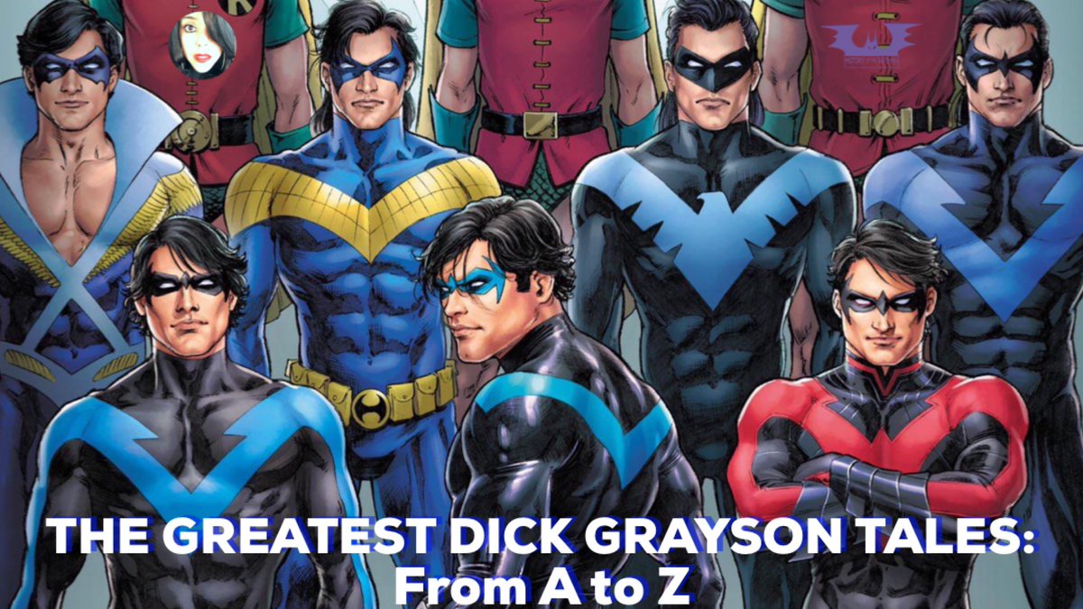 HistoftheBatman's tweet photo. Happy New Year Gothamites! To kick off 2021, here’s a new history video celebrating the #Batman family character Dick Grayson! 🦇🎉▶️ https://t.co/HYCx0HQzbb #Robin #Robin80 #Nightwing
🦇💙🎨 by @NicolaScottArt https://t.co/kdqmzympD9