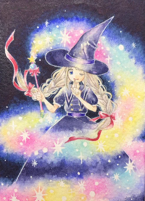 #フォロワー1000以下の一次創作作家応援発掘フェス 
素敵な企画ありがとうございます✨
素敵な作家さん沢山発掘したいしされたい…?✨
透明水彩で優しい世界を描いています。透け透けとキラキラが大好きです☺️❤️
よろしくお願いします! 