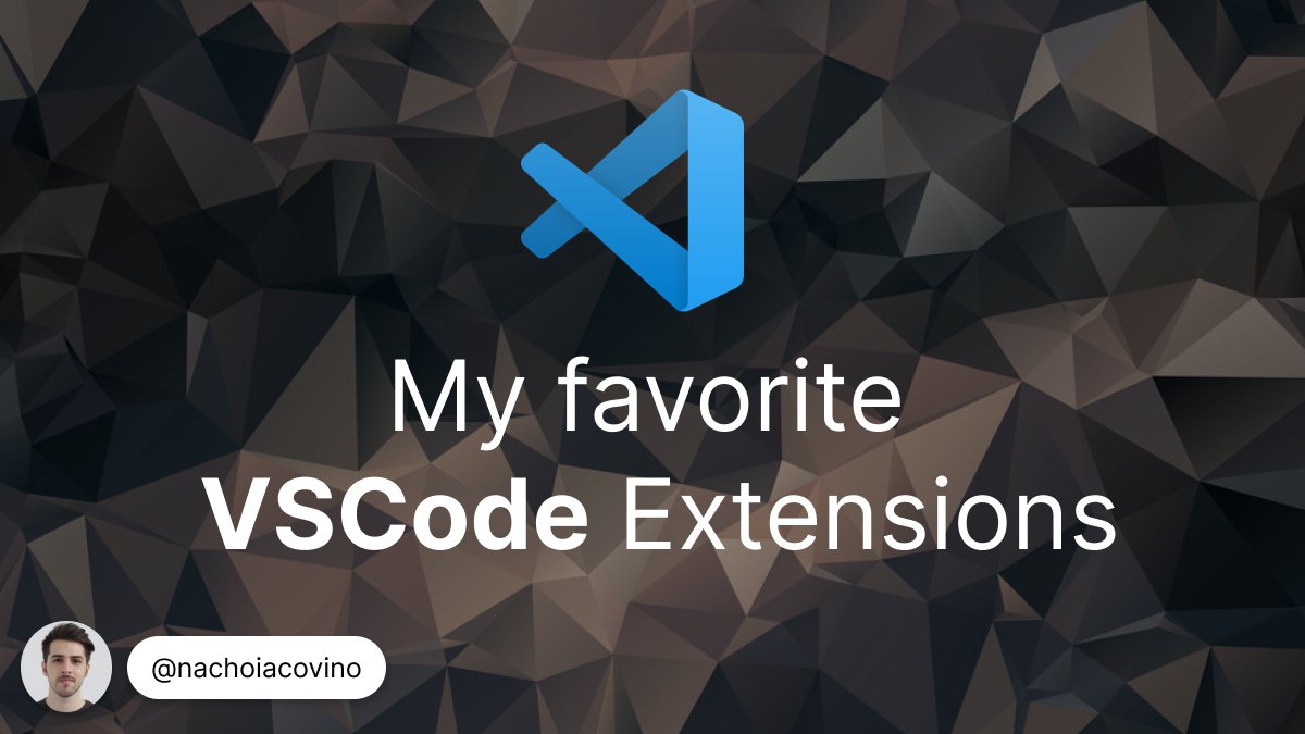 VSCode extensions recommendation thread Today I want to talk about my favorite  @code extensions.These are extensions I use almost daily so I'm sure at least one of them will work for you.  #100DaysOfCode  #javascript  #programming  #reactjs  #DEVCommunity  #Redux 