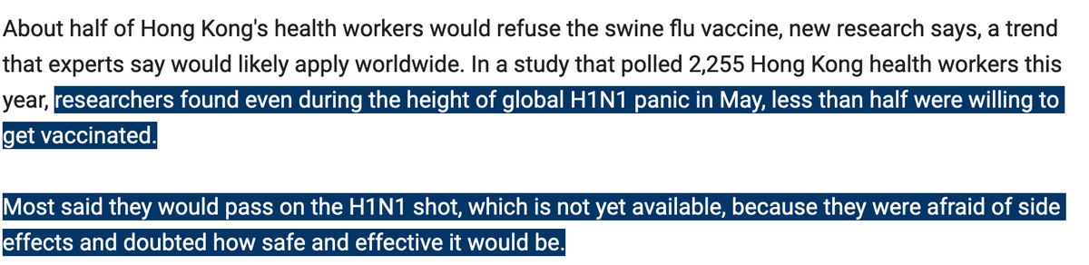 New vaccines for new viruses are just raise fundamentally different concerns compared to common childhood vaccines, about which we have so much information that a comprehensive risk analysis can be done.