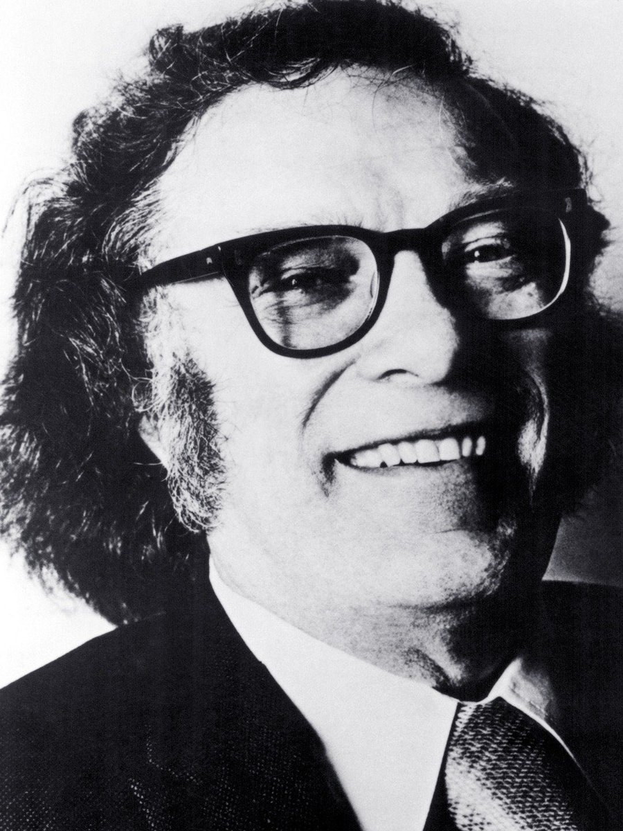 “I write for the same reason I breathe - because if I didn't, I would die.”——Isaac Asimov (2nd Jan 1920- 6 April 1992) #BOTD