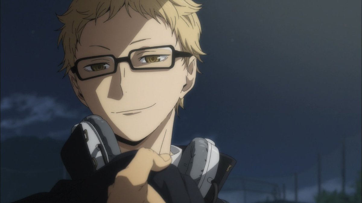 When we first meet Tsukki, he’s immediately portrayed as an asshole. He’s very smug, clearly enjoys teasing people, and doesn’t really seem to care for volleyball. He refers to it as “just a club” which of course comes into play much later.