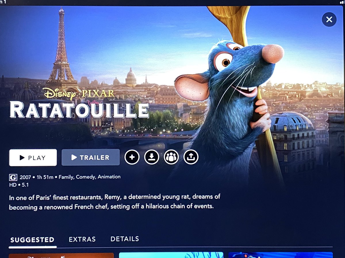 Ratatouille Streaming Complet Vf