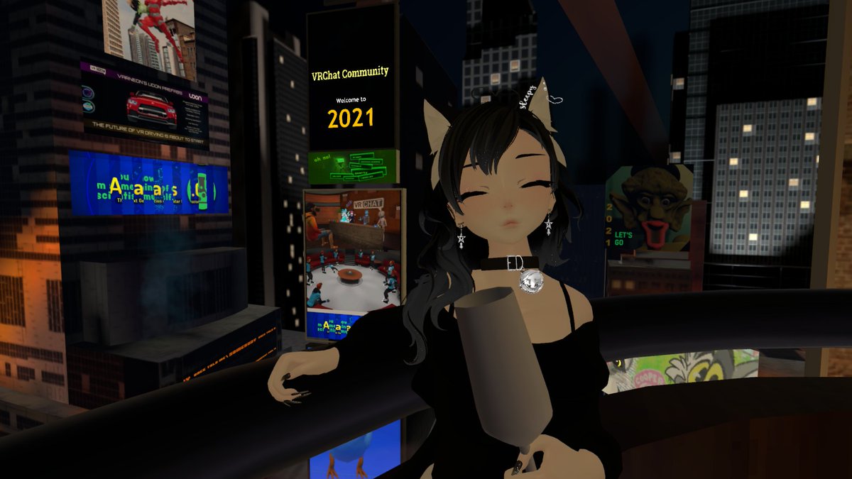 SkylaraVR's tweet photo. COVID has negatively impacted most people’s lives the past year. That said, I’m grateful to have met so many wonderful people through VRChat and Beat Saber. I appreciate everyone’s support and can’t wait to see what 2021 brings. Wishing everyone a happy and healthy new year! https://t.co/twrp8KRLWe