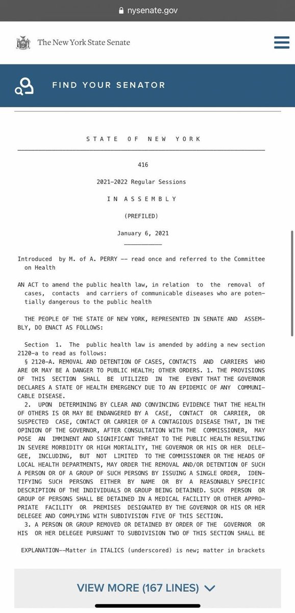 noahbenjamin's tweet photo. FEMA CAMP for VAX Refusers. Not kidding. NY Only per this Bill as of now. https://t.co/tr2FOnA10B