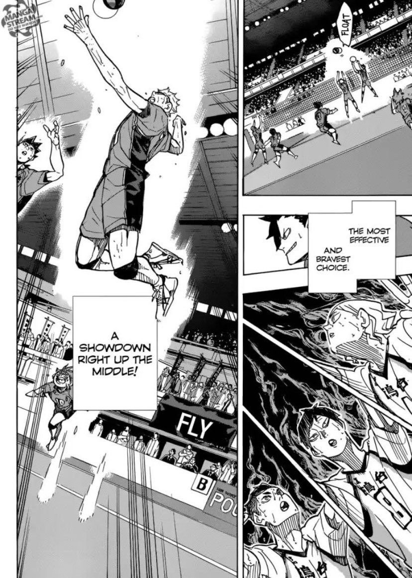 And more instances of his determination not to lose to Hinata and giving it his all, we love to see it