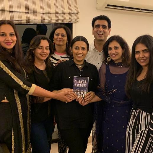 My women's team with my book Chakra Warriors
#MNSSRAI #Schoolfriends #MeghnaMalik #bookstagram #BooksToRead