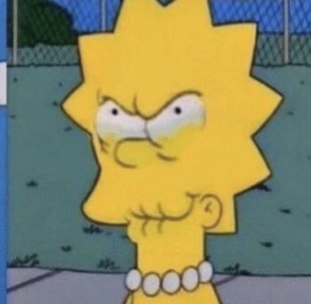 lisa simpson crying