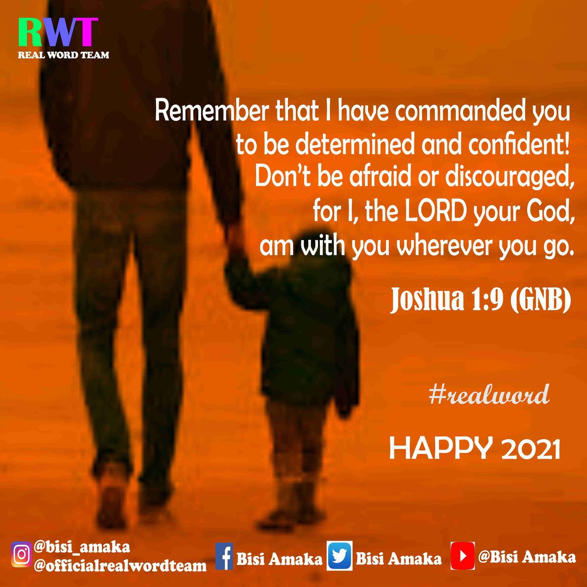 BisiAmaka's tweet photo. Happy glorious 2021. This year, walk with God https://t.co/wB4o1xApQy