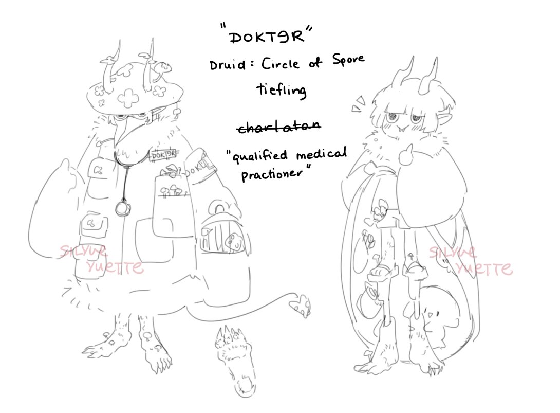 I made a DnD Character with my twitch chat!
Here they are!!!
Meet Dokt9R!!! 