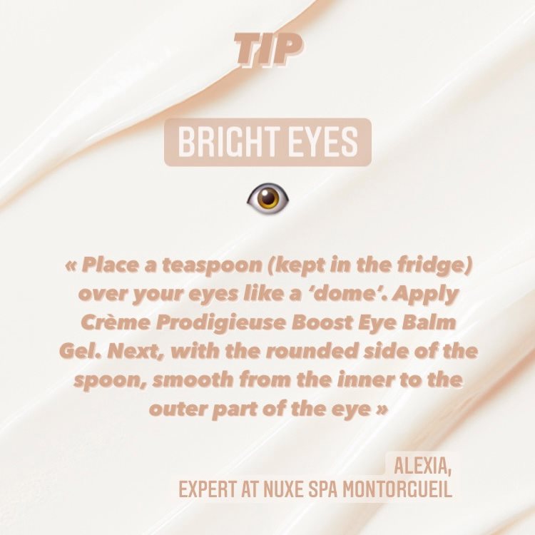 Bright eyes in a flash? 
Try this tip from our Nuxe Spa expert, Alexia 💖

#Nuxe #NuxeSpa #NuxeUK #SpaTips #Eyes #BeautyTips
