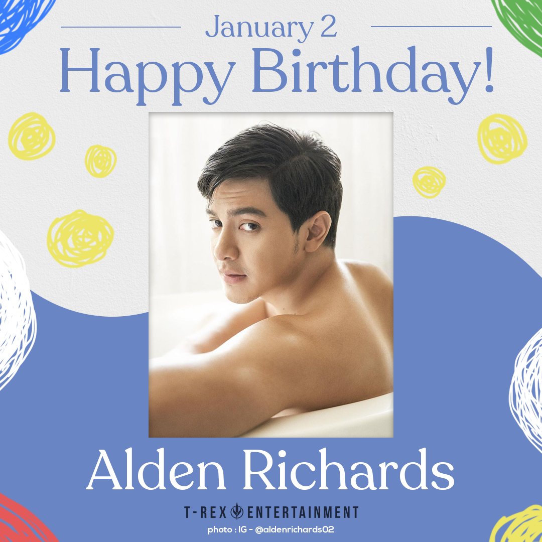 Happy 29th birthday, Alden Richards  Trivia: His real name is Richard Reyes Faulkerson Jr. 