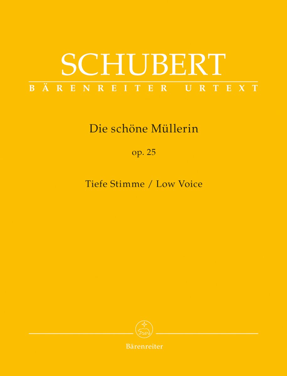 Franz Schubert (1797-1828)Die schöne Müllerin ("The Fair Maid of the Mill"), op. 25